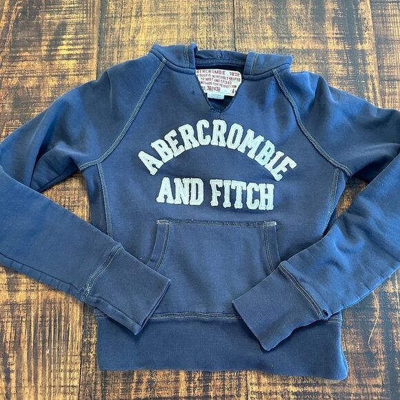 Vintage Abercrombie and Fitch Distressed Hoodie - Picture 2 of 4